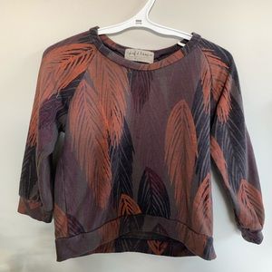Thief & Bandit Kids Feather Sweater - 4T